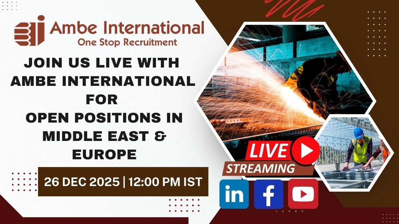 🌐 Overseas Careers Update: Live Hiring Insights for Gulf & Europe (2025)