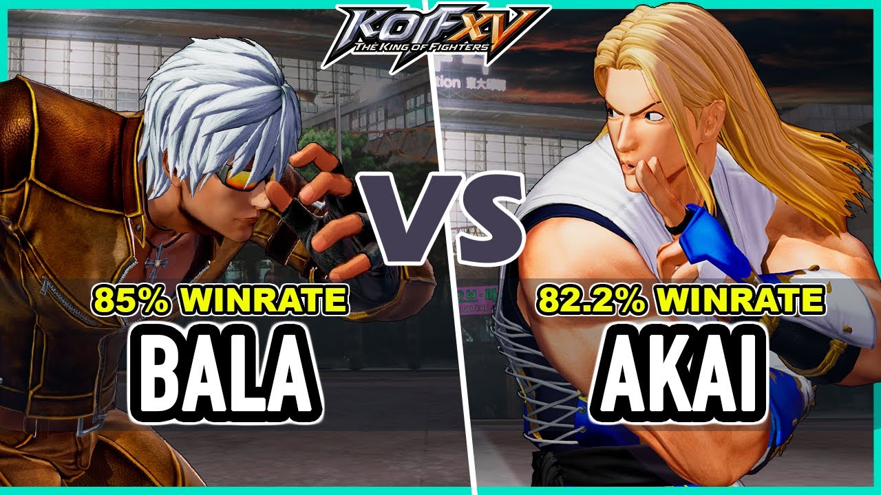 KOF XV 🔥 Bala (K'/Ángel/Iori) vs Akai (Andy/Blue Mary/Benimaru)