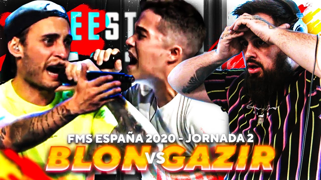 NO HAY UNA RIMA MALA | BLON vs. GAZIR - FMS ESPAÑA 2020 J2