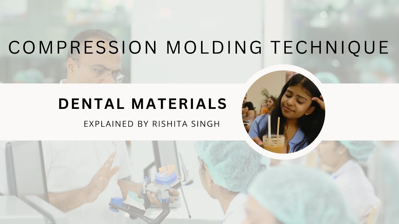 Compression Molding Technique | dental materials - Polymers and Resins | Flasking - PCP BDS 2nd year