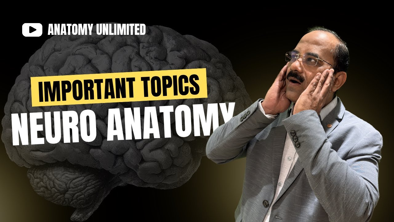 Neuroanatomy Most Important Topics for NEET PG & FMGE | Dr. Pradeep Pawar 