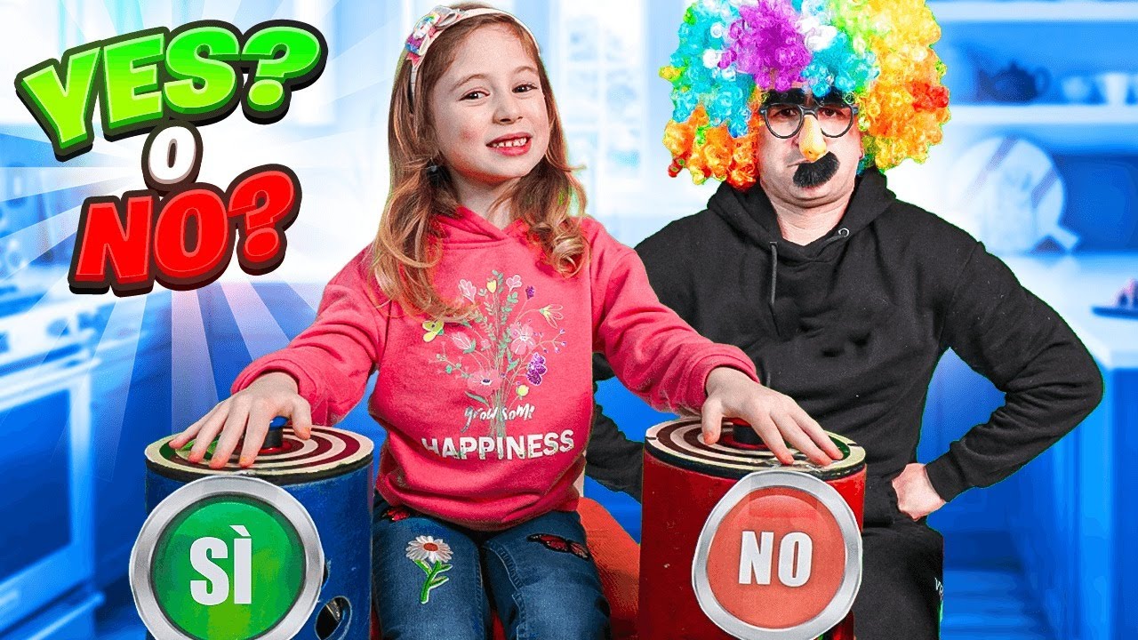 YES OR NO CHALLENGE!!! *non scegliere l'oggetto sbagliato* #salvoegiorgia #waooo