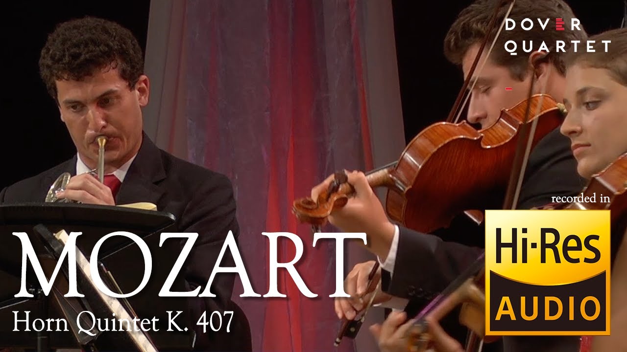 Mozart Horn Quintet K. 407 - The Dover Quartet