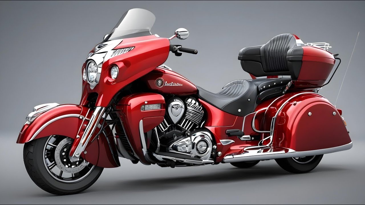 Официально представлен новый Indian Roadmaster Trike 2025 года!