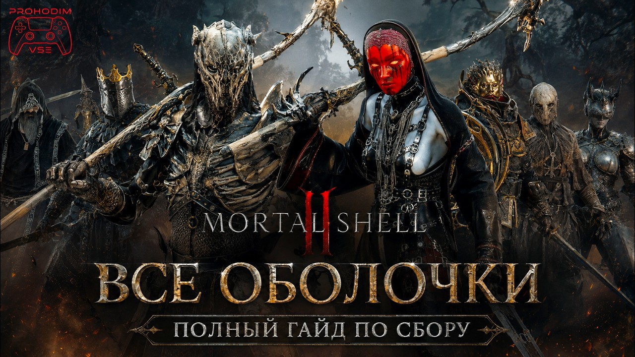 Где найти ВСЕ ОБОЛОЧКИ в Mortal Shell 2 и какую выбрать?