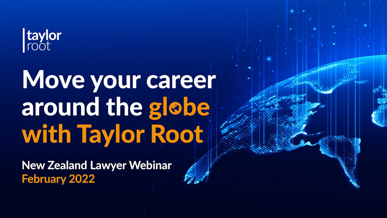 Move your career around the globe with Taylor Root