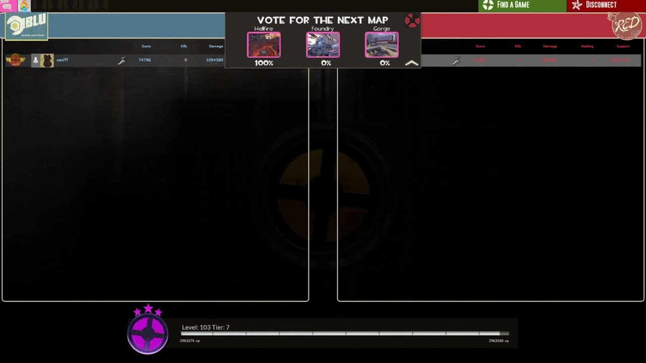 110.000 points tf2 casual level 150 tier 8 exploit