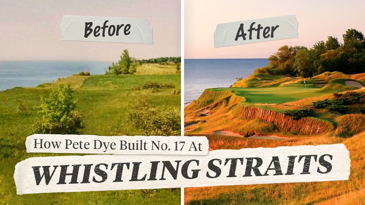 How Pete Dye Built The Scariest Par-3 At Whistling Straits l The Hole At l Golf Digest