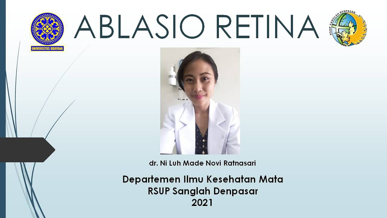 ABLASIO RETINA (LEPASNYA SARAF MATA)