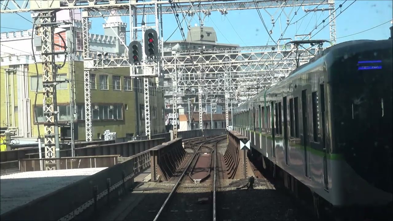【前面展望動画】京阪電鉄　本線2400系準急　淀屋橋→出町柳