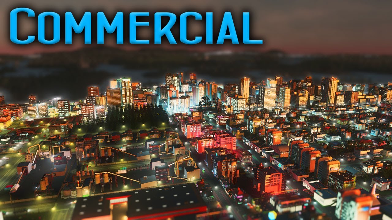 Commercial Planning for Beginners | Cities: Skylines