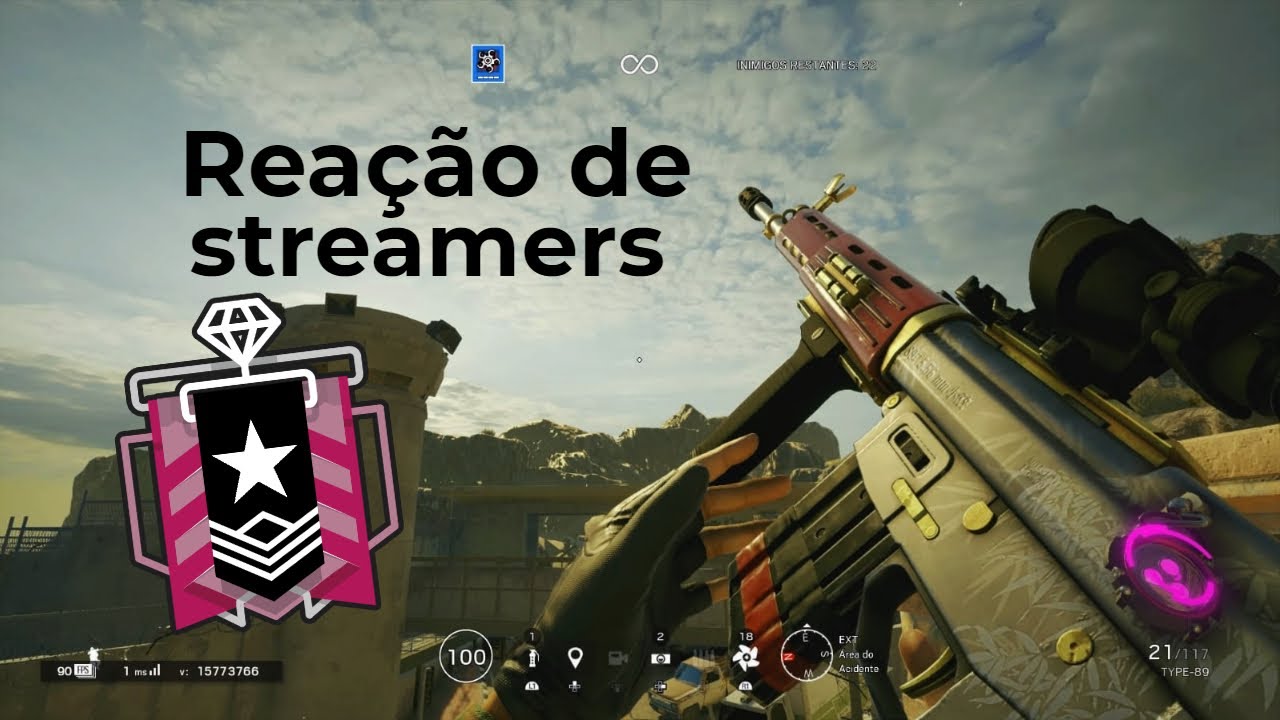 CAINDO COM PRO PLAYERS E STREAMERS + REA&Ccedil;&Atilde;O! (MIBR, Hit, S3xyCake...) - [R6-PC]