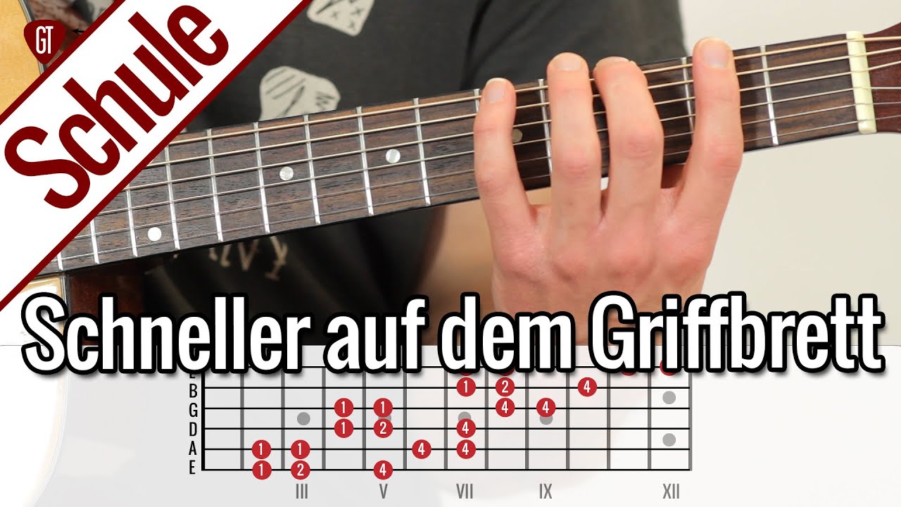 Top &Uuml;bung zum schneller Gitarre spielen | Gitarrenschule