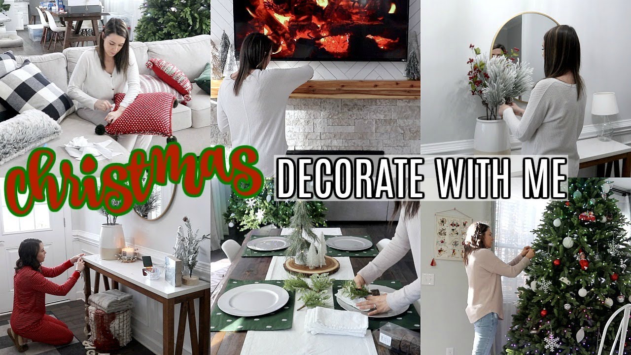 CHRISTMAS DECORATE WITH ME | CHRISTMAS DECOR IDEAS | CHRISTMAS 2019