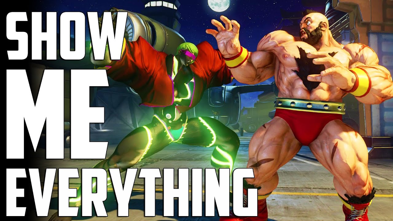 Street Fighter 5 Champion Edition - All Seth's Tanden Engine Stolen Moves