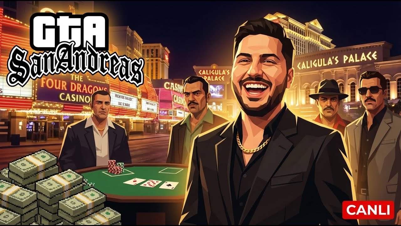 🔴 Artık Kasino Babası Olacağız! | GTA San Andreas Türkçe Oynanış Bölüm 7