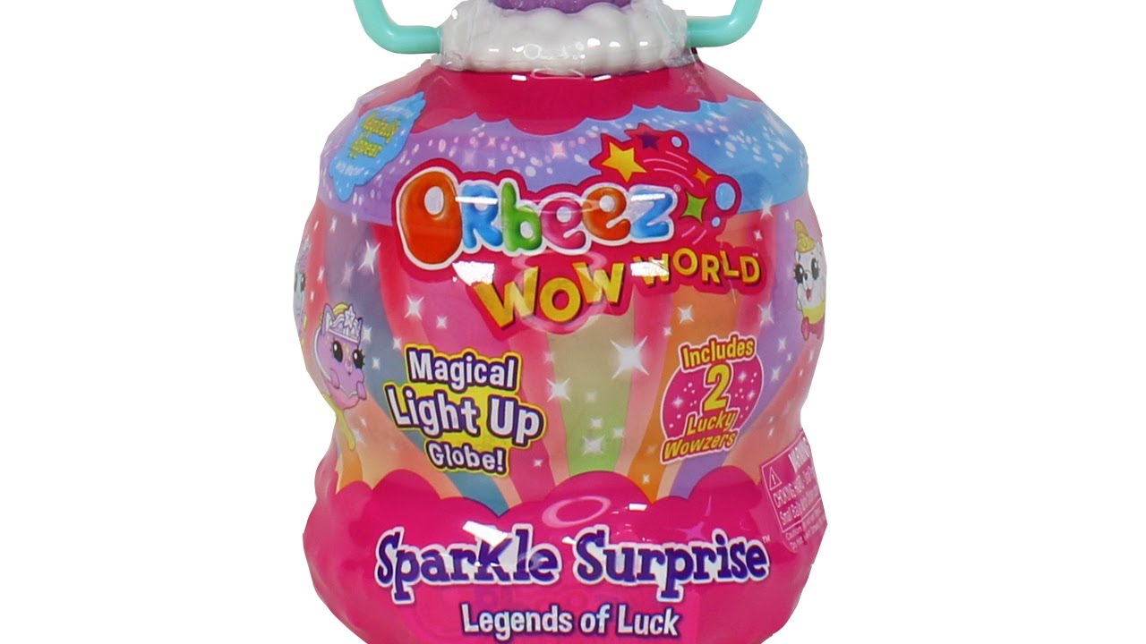 Orbeez Wow World Sparkle Surprise Legends of Luck Unboxing Toy Review