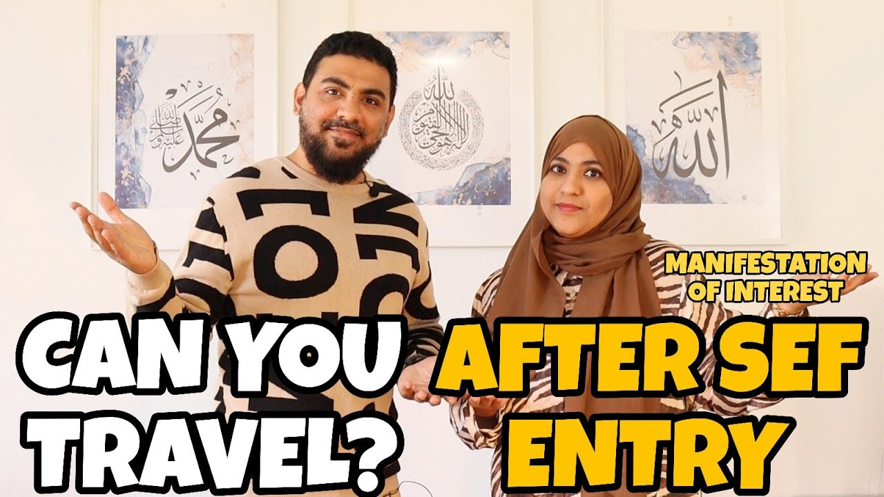 AFTER MANIFESTATION OF INTEREST (FILE LOCK) CAN YOU TRAVEL WITHOUT TRC?