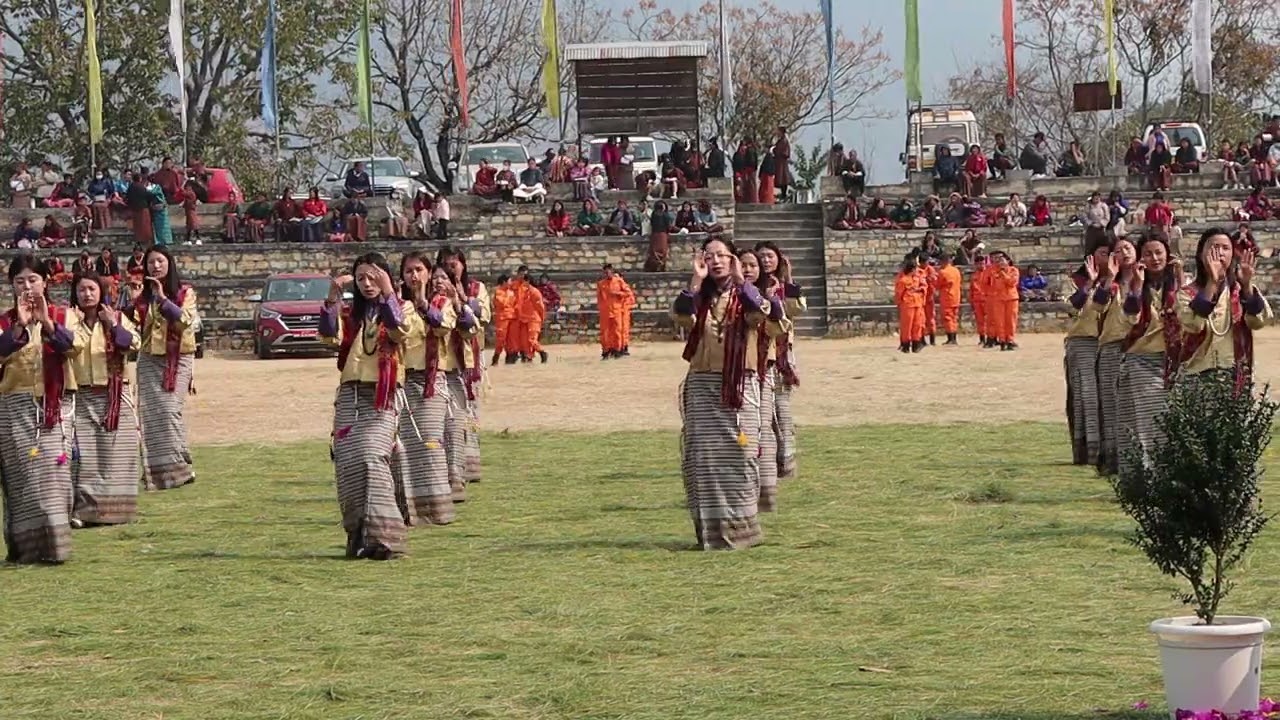 Zimchung Dechen Choeling by Dzongkhag dancer