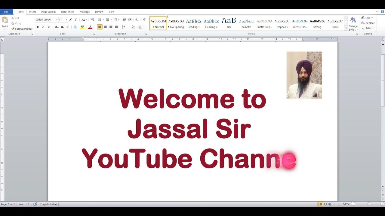 “ਕੰਪਿਊਟਰ ਸਿੱਖੋ ਆਸਾਨ ਭਾਸ਼ਾ ਵਿੱਚ – MS Word ਹੁਣ ਬਿਲਕੁਲ Zero ਤੋਂ Master!”