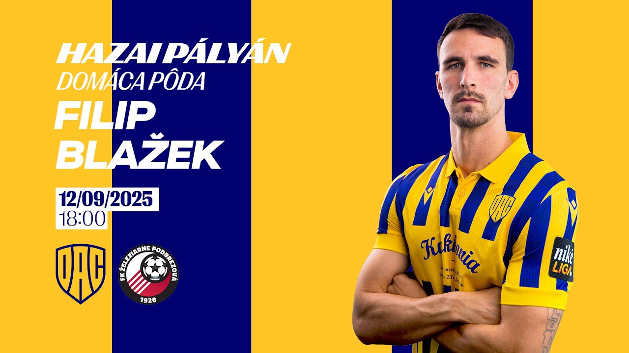 Dom&aacute;ca p&ocirc;da s Filipom Blažekom | Hazai p&aacute;ly&aacute;n Filip Blažekkel | 2025.09.12.