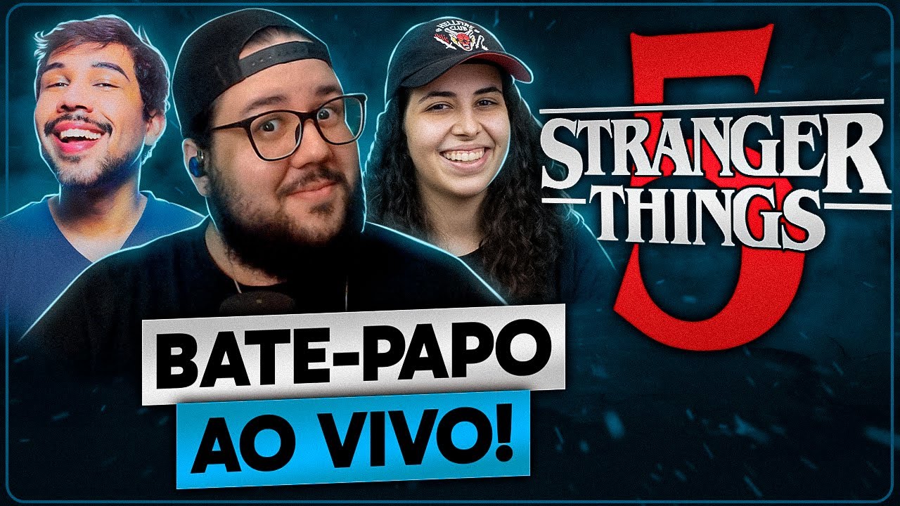 Stranger Things 5 | BATE-PAPO AO VIVO com @ArthurViana e @PlantaoGeek
