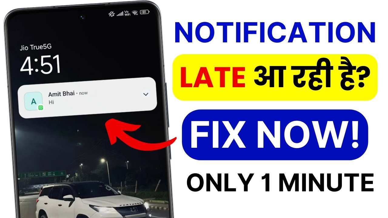 Fix Notification Delay Problem &ndash; Instant Push Notifications Not Working & Late Alerts Solution 2025