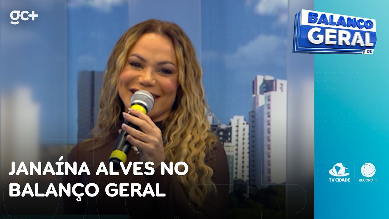 Janaína Alves agita a nossa tarde com sucessos | Balanço Geral CE