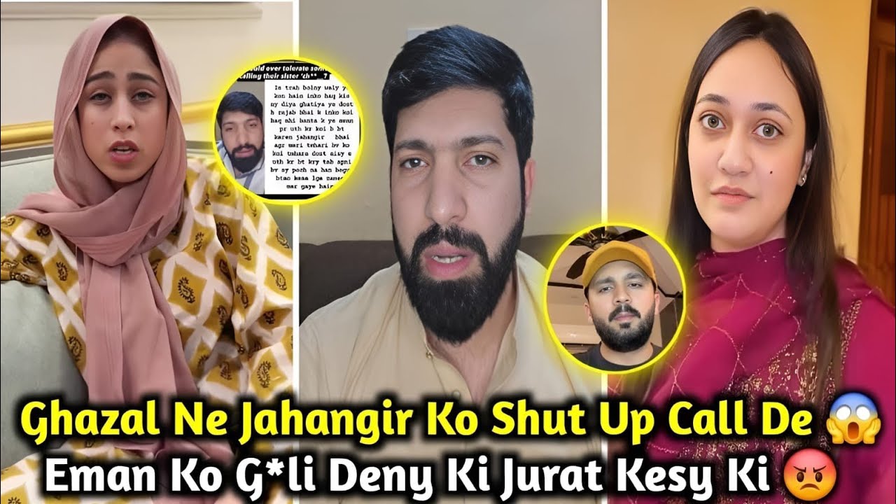 Ghazal Tells Jahangir to ‘Shut Up’ for Disrespecting Eman | Rajab's Family | Today Latest Update 