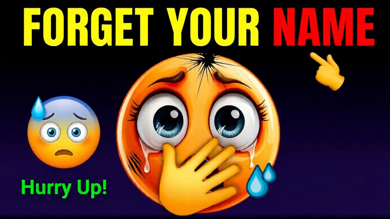 Try This Brain Trick… You Might Forget Your Own Name 😵💫