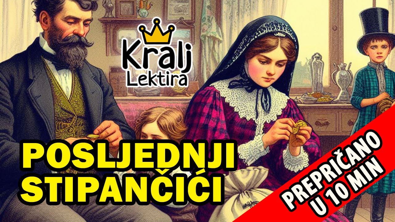 Posljednji Stipančići kratak sadržaj - Kralj Lektira