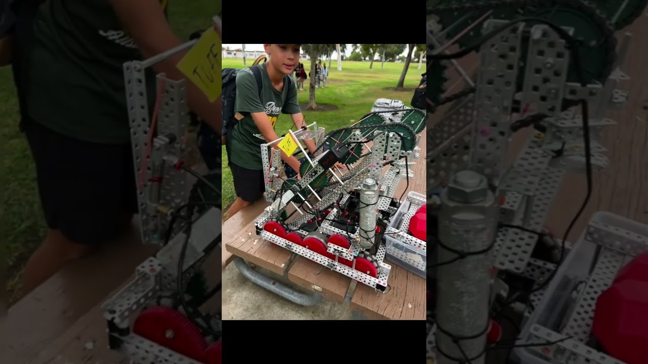V5RC Push Back First Robot #vexrobotics