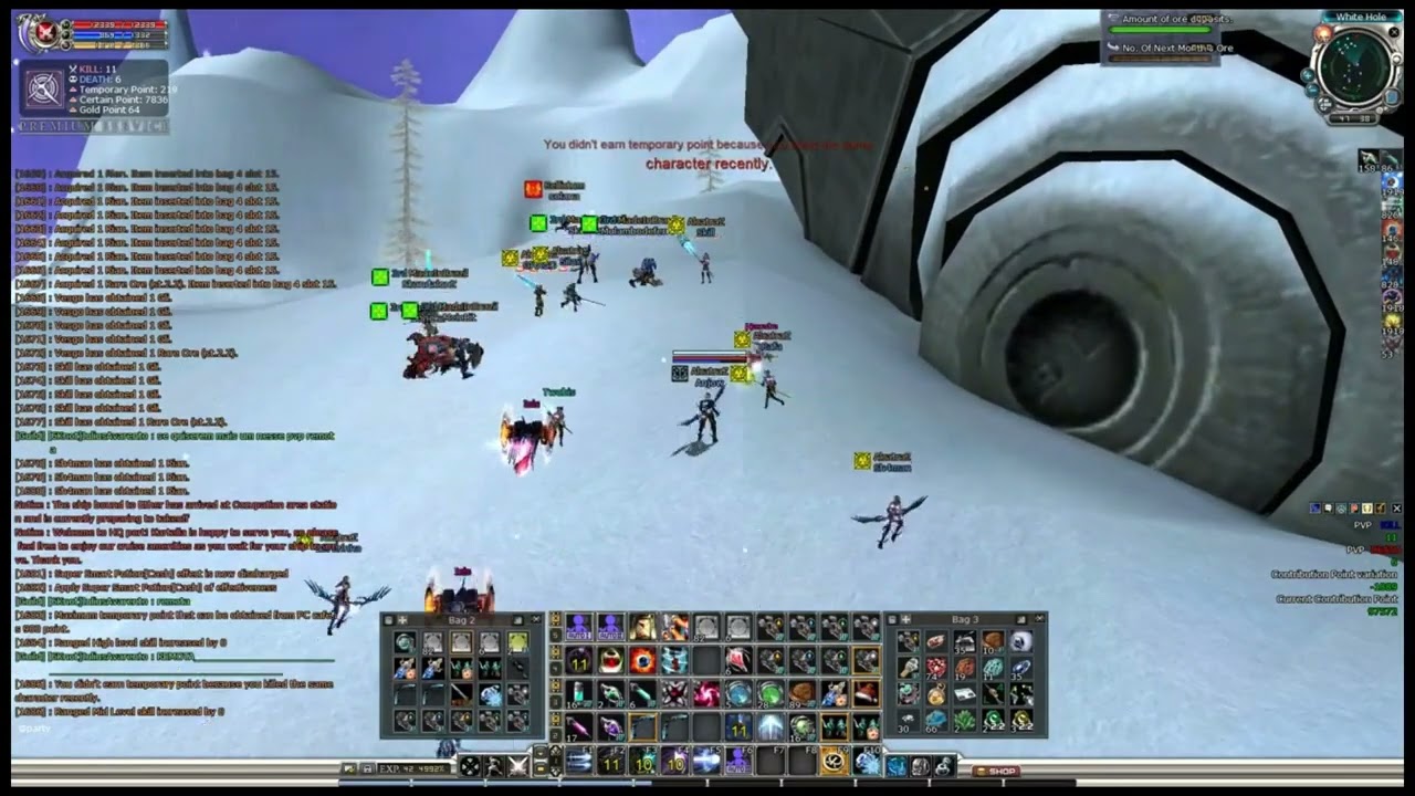 PvP em Ether (RF Cerberus ) x  Contra os Cagaçados
