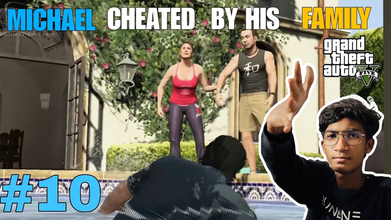 MICHAEL CHEATED BY HIS FAMILY | GAME WITH CHINTU | GTA V GAMEPLAY | #10