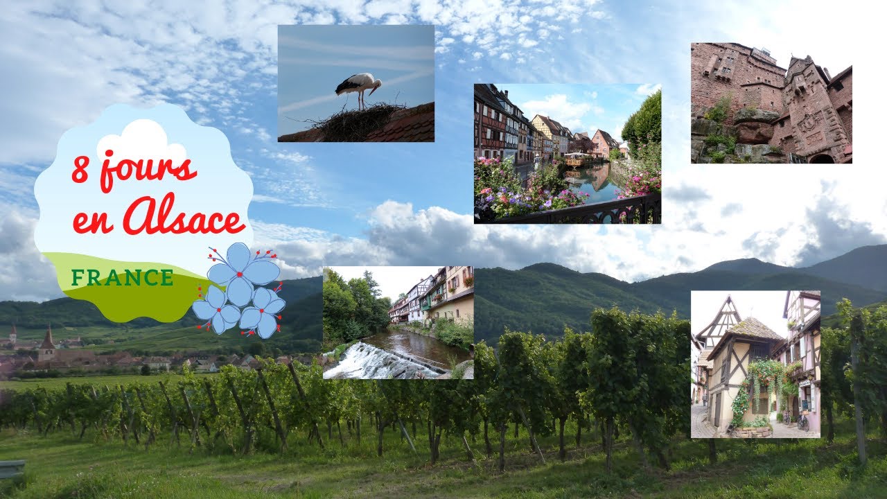 l'Alsace en une semaine (France)
