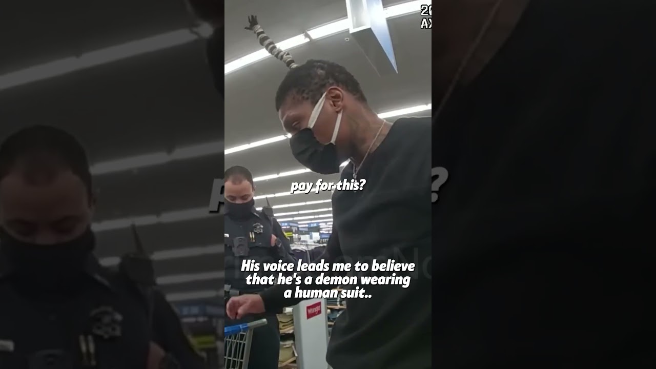 Man Arrested for Disorderly Conduct at Walmart. Full clip on: CrimeCamNow