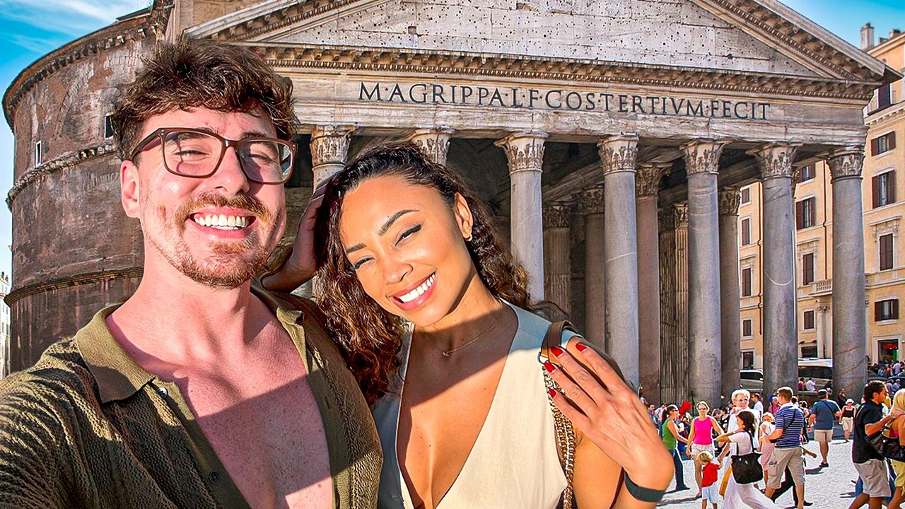 48 HORAS COMENDO EM ROMA NA ITALIA