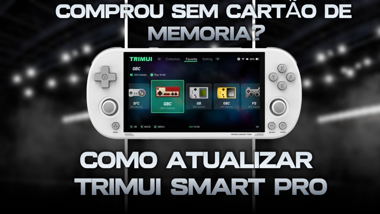 COMO INSTALAR E ATUALIZAR O SISTEMA NO TRIMUI SMART PRO QUANDO COMPRA SEM CARTÃO DE MEMORIA