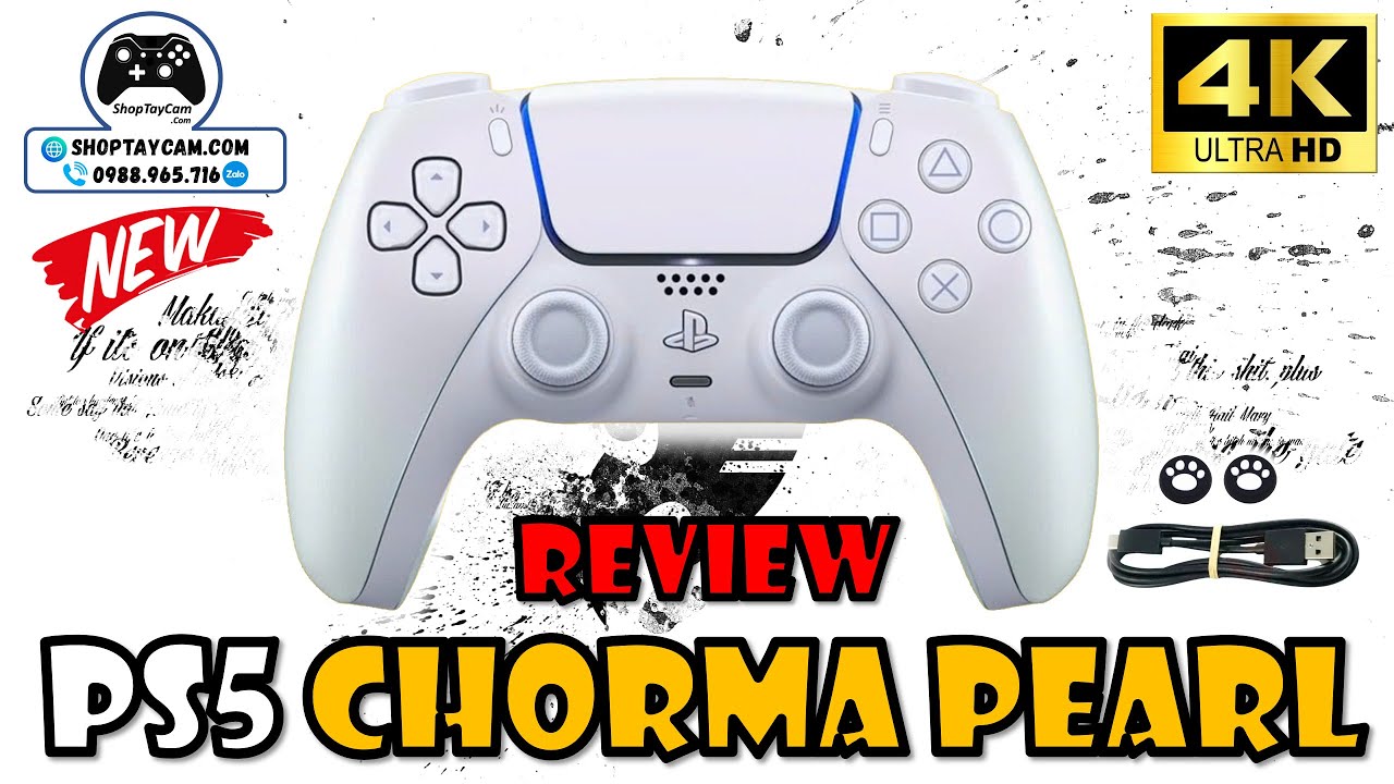 TAY CẦM PS5 CHROMA PEARL ĐẬP HỘP & REVIEW - TAY CẦM MỚI CỦA I LOVE FIFA: ĐƠN GIẢN, ĐẸP VÀ TINH TẾ
