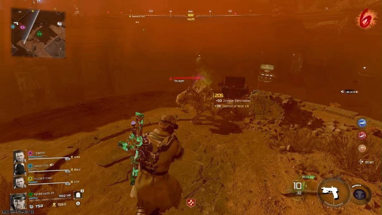 This MK 708 is meta on Mars. Survival