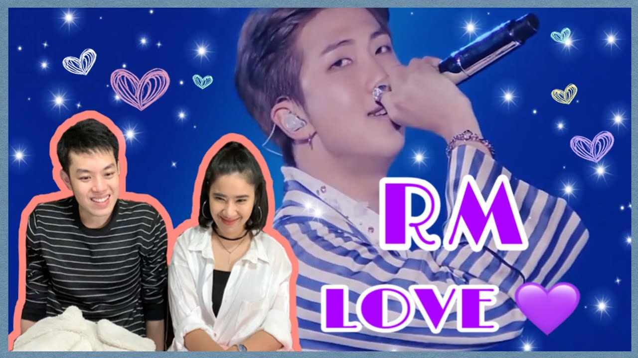 [Thai Reaction] BTS (방탄소년단)RM Trivia 承 _ Love (stage mix) l I live so I love~