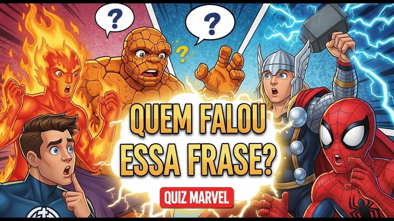 🧠 Quem Falou Essa Frase? | Quiz Marvel Para Verdadeiros Fãs