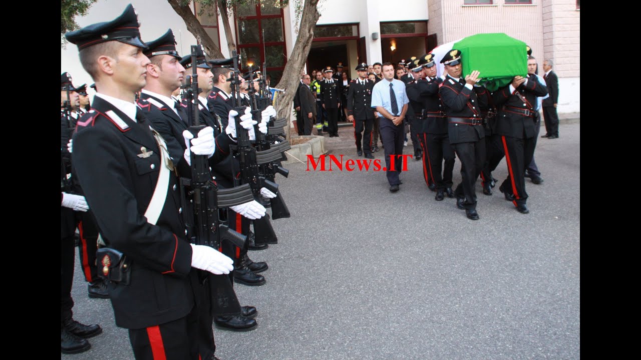 Morte Colonnello Fazio, grande commozione ai funerali