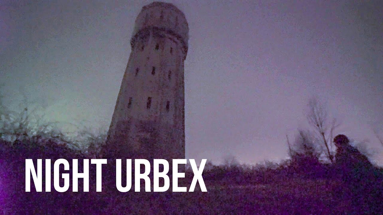 Abandoned Water tower, Opustená vodná veža - Istrochem |NIGHT URBEX|