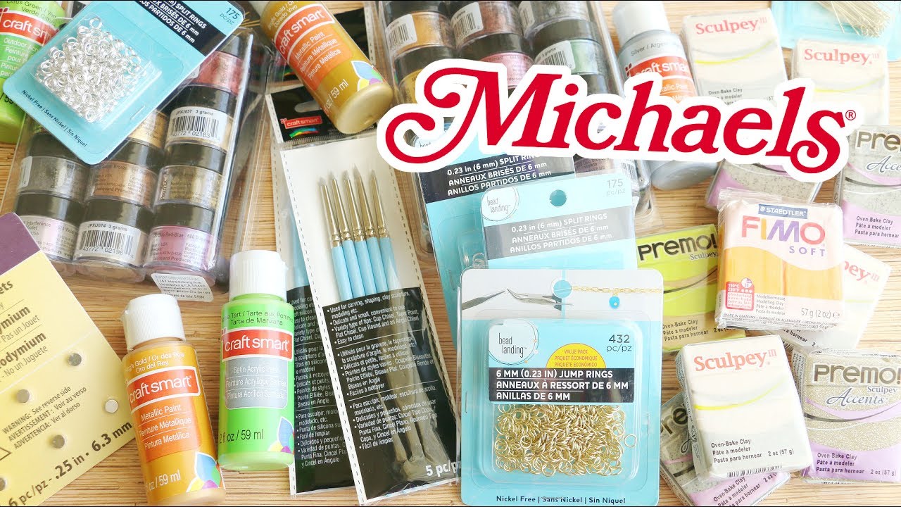 Michaels Polymer Clay and Craft Haul