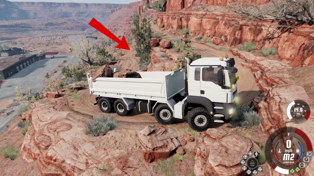 INSANE Rock Transport Challenge! MAN Truck 8x8 on Killer Roads! | BeamNG.drive