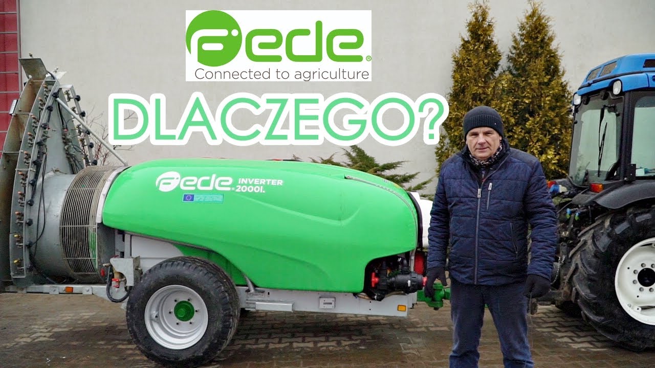 Dlaczego zdecydowałem się na dwa #opryskiwacze #FEDE z rozwadniaczem i tabletem - Sławomir Doliński