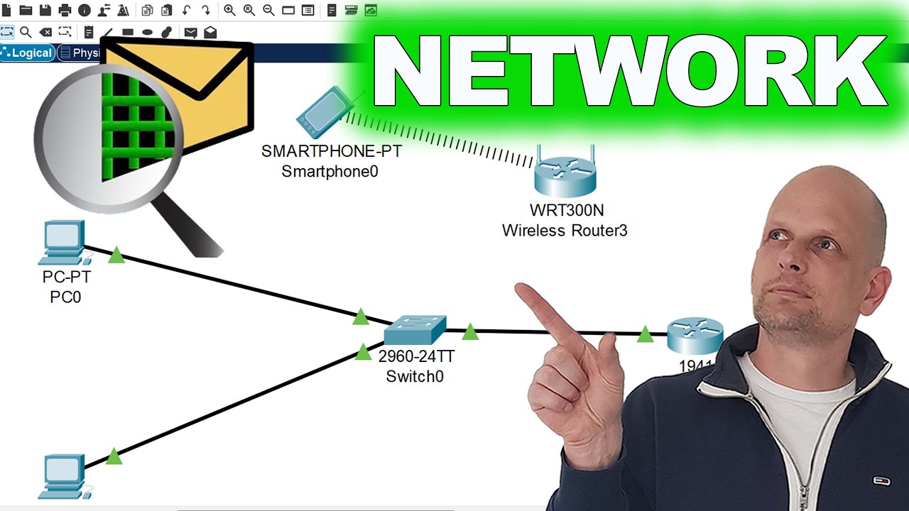 HOW TO CREATE A SIMPLE NETWORK IN PACKET TRACER