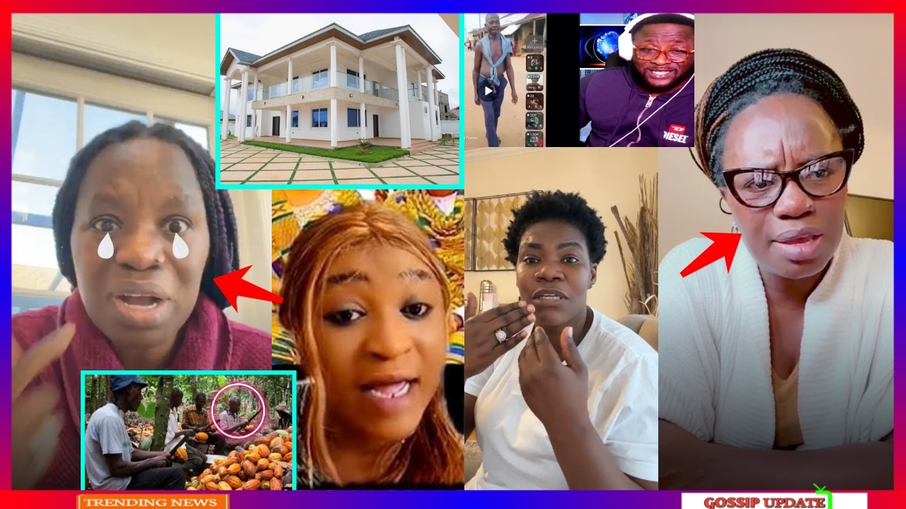 SÁD! Freda Afriyie Cɤied Live, My Father Didnt Take Care Of Me &Explain Why His Situation Is Bαd Now