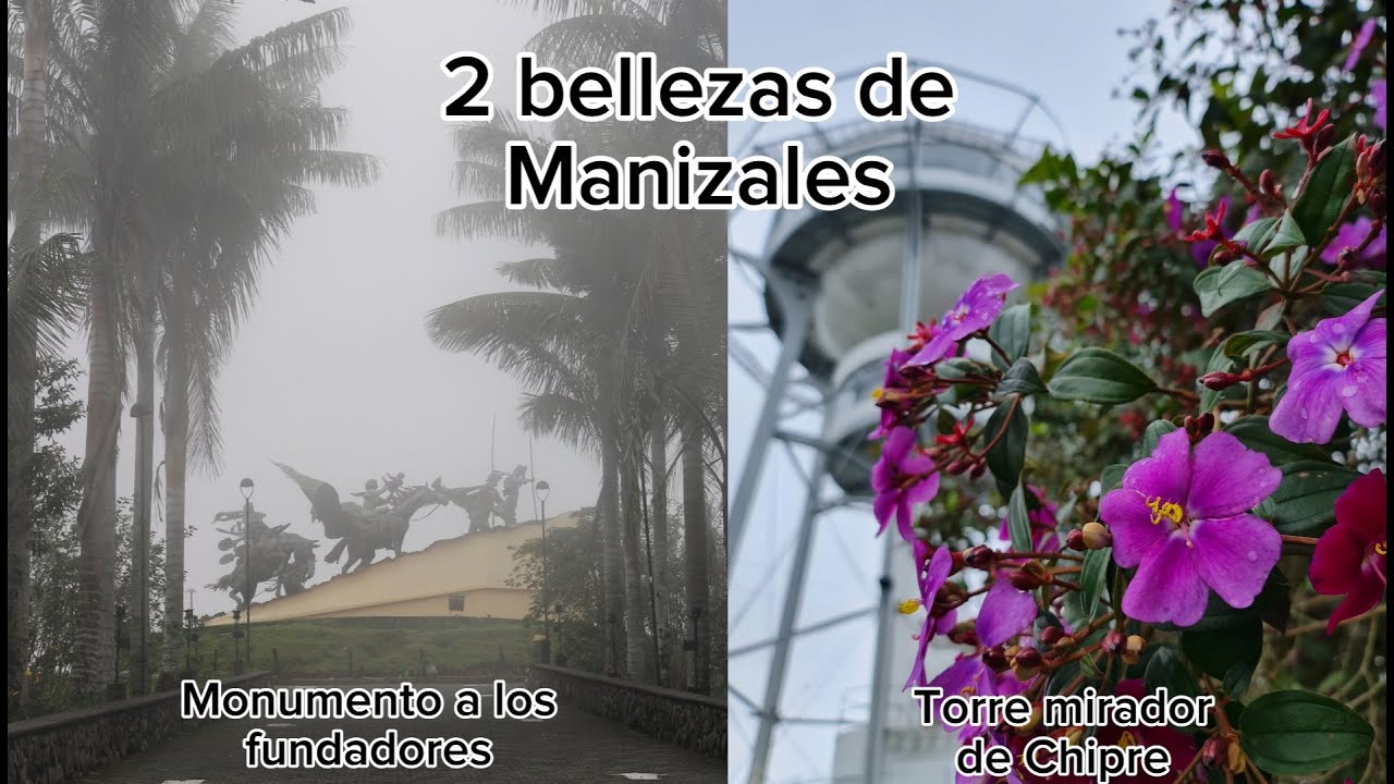 Manizales, visita el sector de chipre: Torre de chipre y monumento a los colonizadores